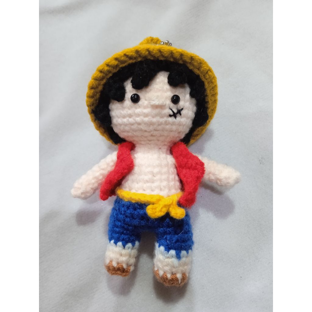 GANTUNGAN KUNCI RAJUT LUFFY