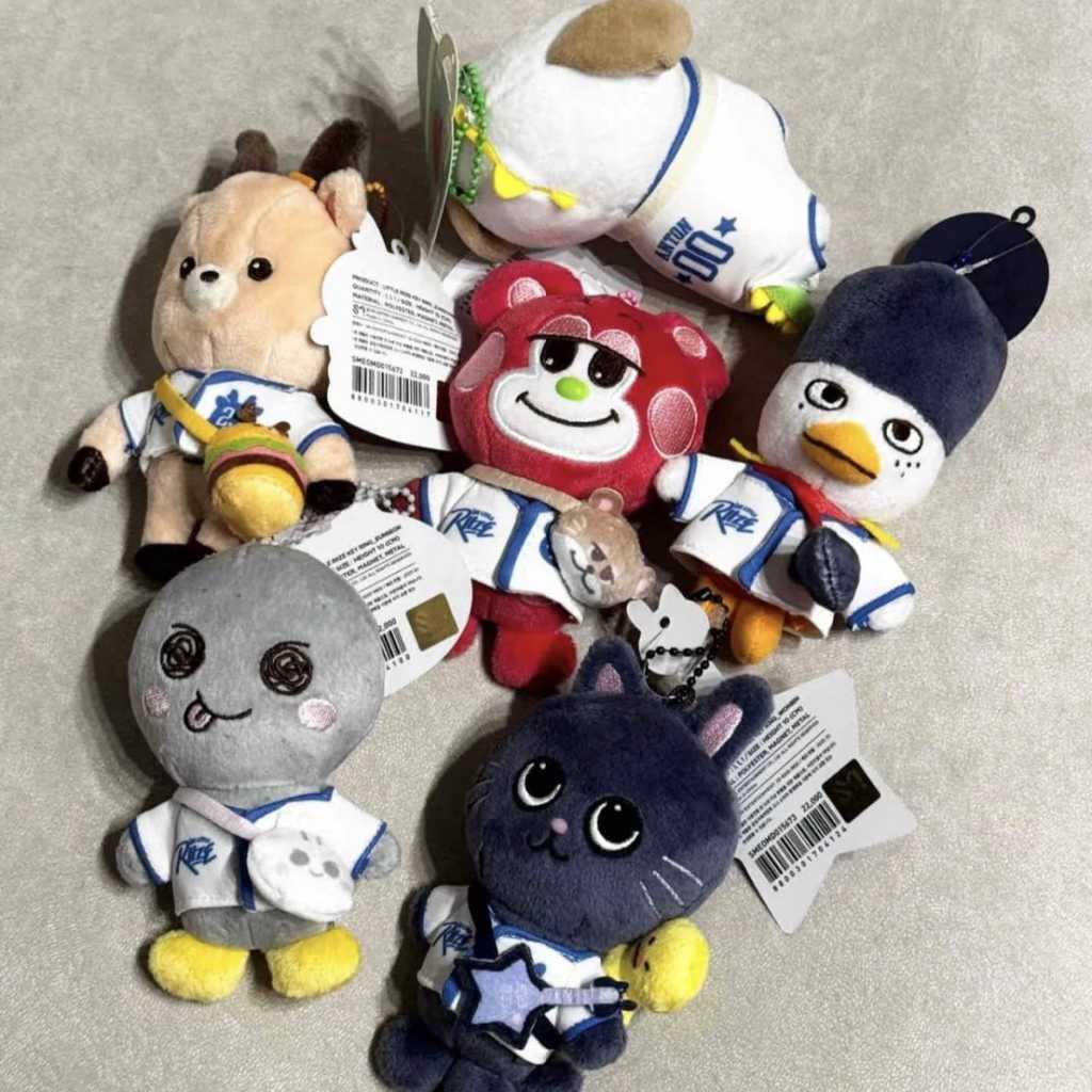 [PO] RIIZE Rabbit Cat Duck Jersey Plush Doll Keychain 10cm