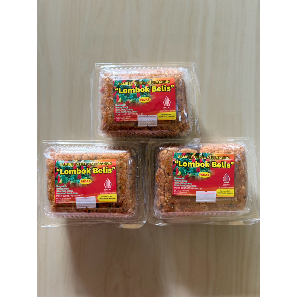 [ASLI MADIUN] Sambel Pecel Madiun / Sambal Pecel Madiun / Bumbu Pecel Madiun