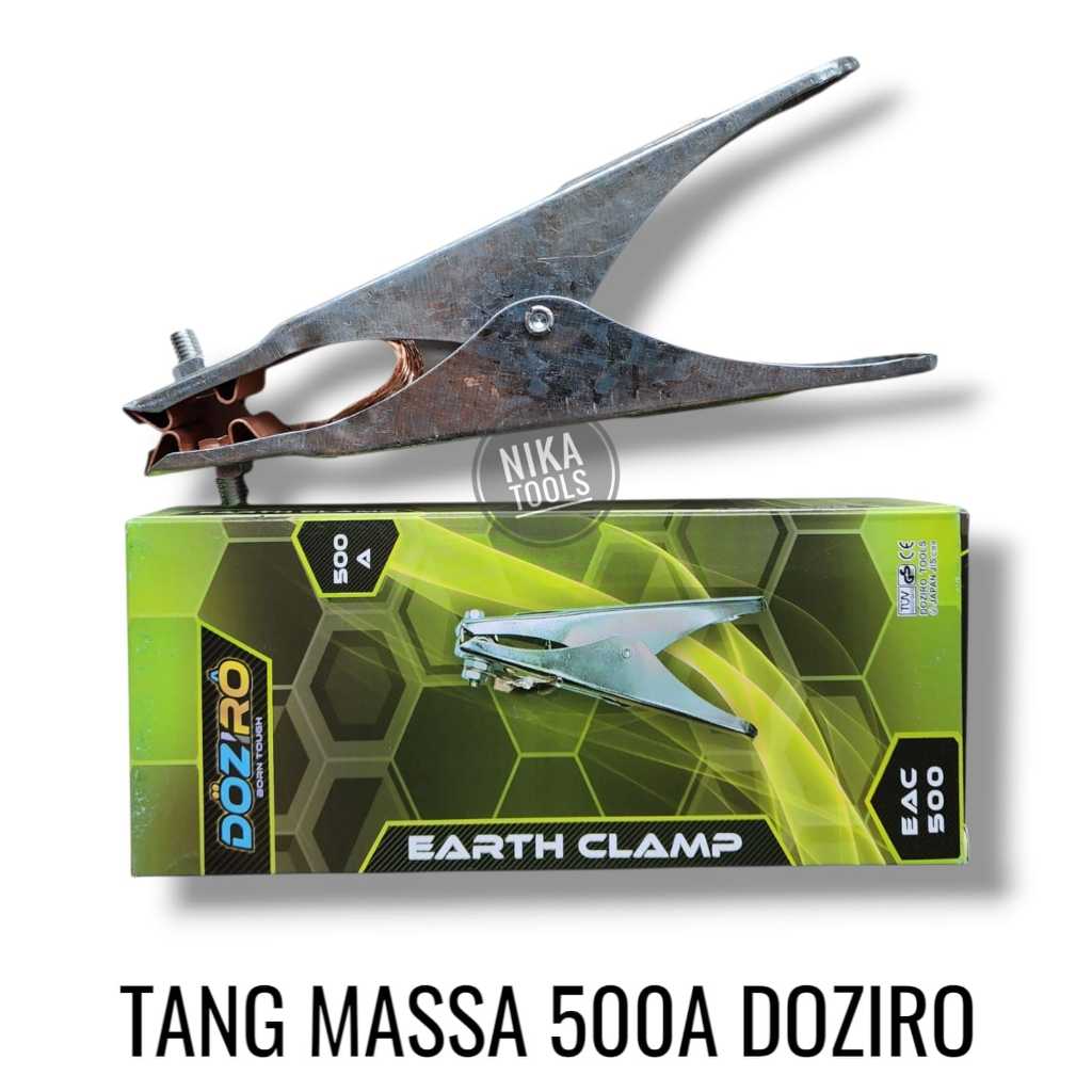 Tang Massa 500A Las Earth Clamp Ground 500 Ampera Doziro