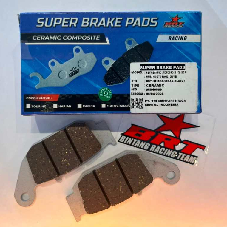 BRT KAMPAS REM MEGAPRO/TIGER/VERZA/CBR150 BRT