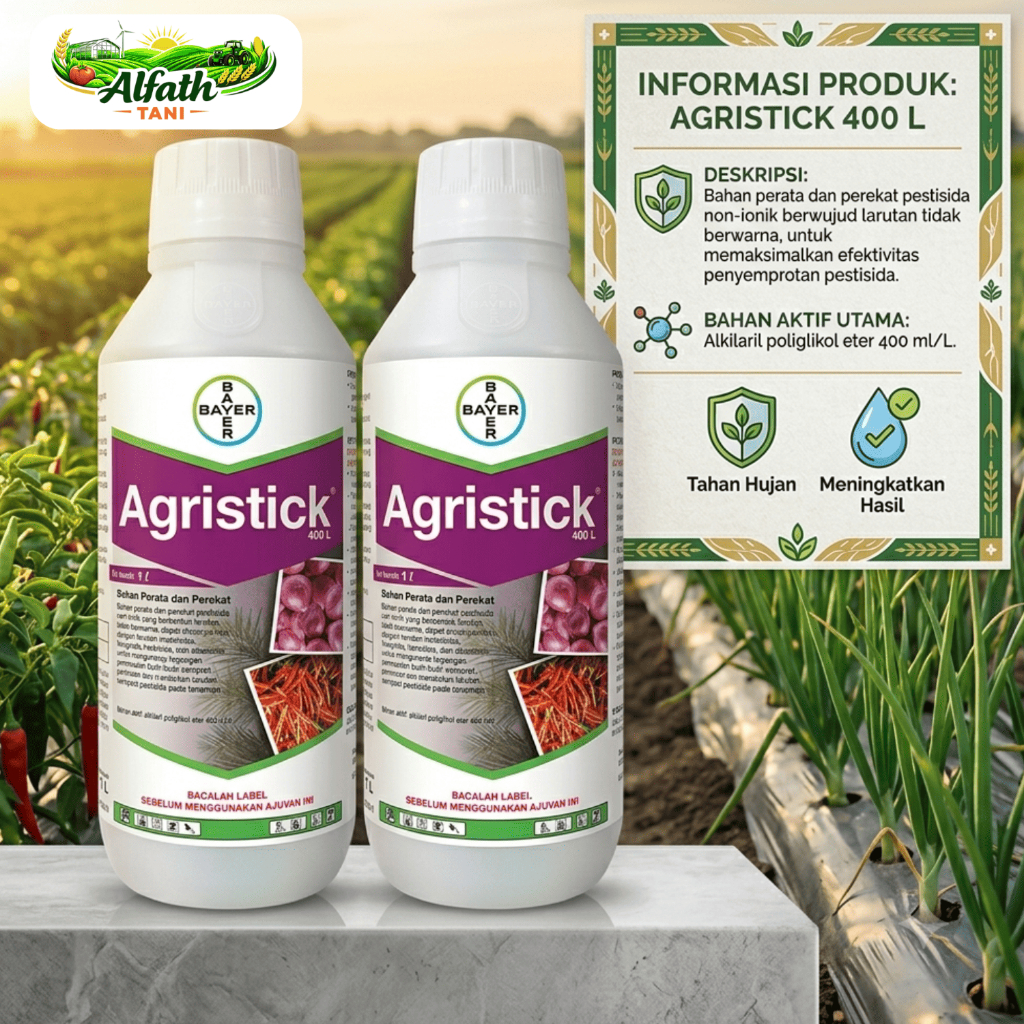 Agristick 1 liter perekat perata dan penembus original BAYER