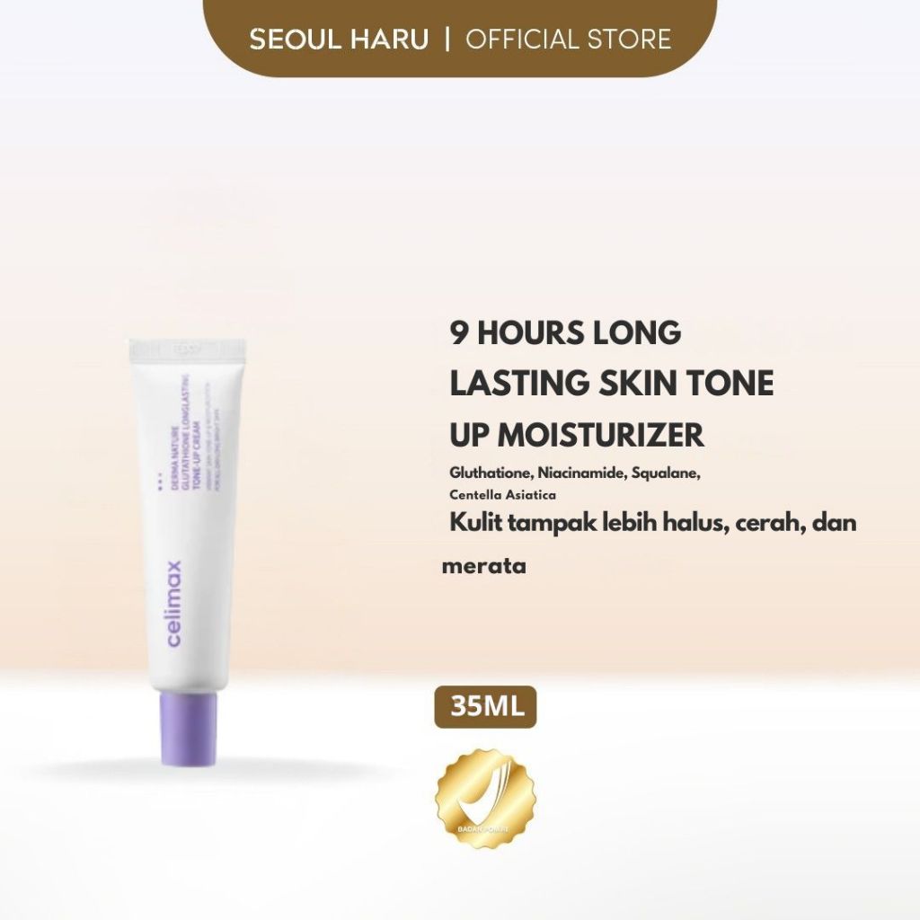 CELIMAX Derma Nature Glutathione Longlasting Tone-up Cream 35ml