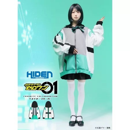 Jaket Tokusatsu Kamen Rider Zero One Izu Semi Cosplay Jacket Hoodie