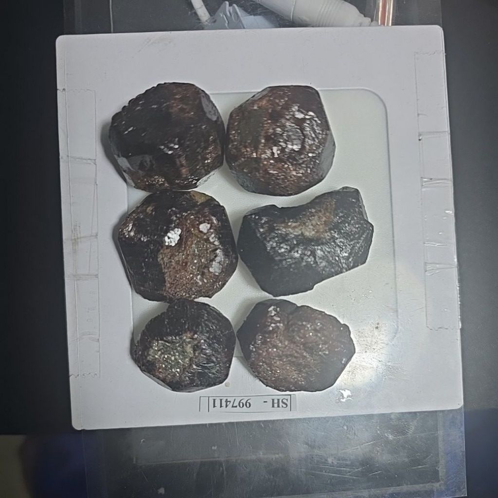 RED GARNET ROUGH paket BATU ALAM ASLI