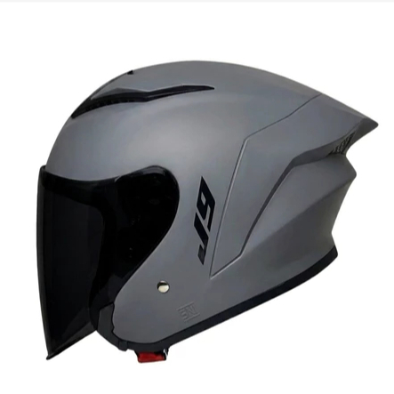 AH - Helm J9 XYZ Half Face Pria dan Wanita Dewasa SNI