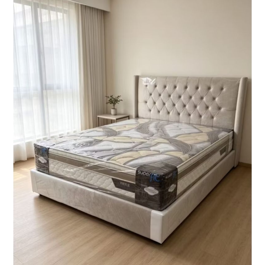 comforta virtue superfit divan masuk LXD SE bludru ukuran 160x200