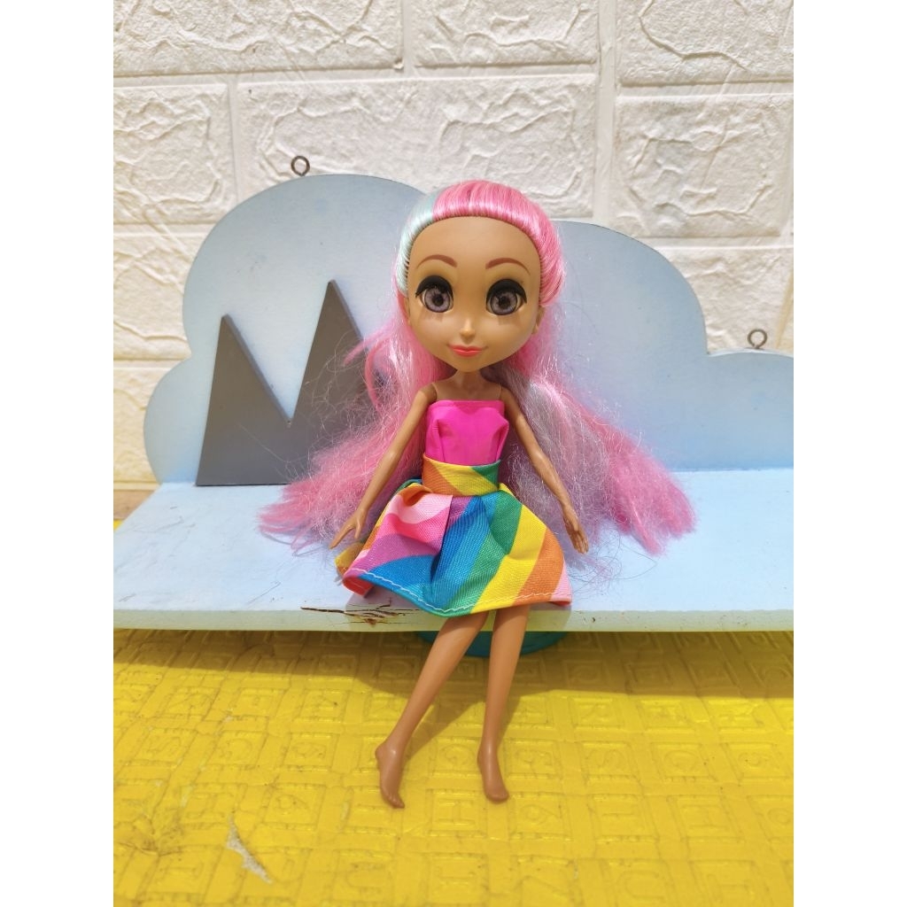 doll barbie tan bjd 25cm preloved pl second