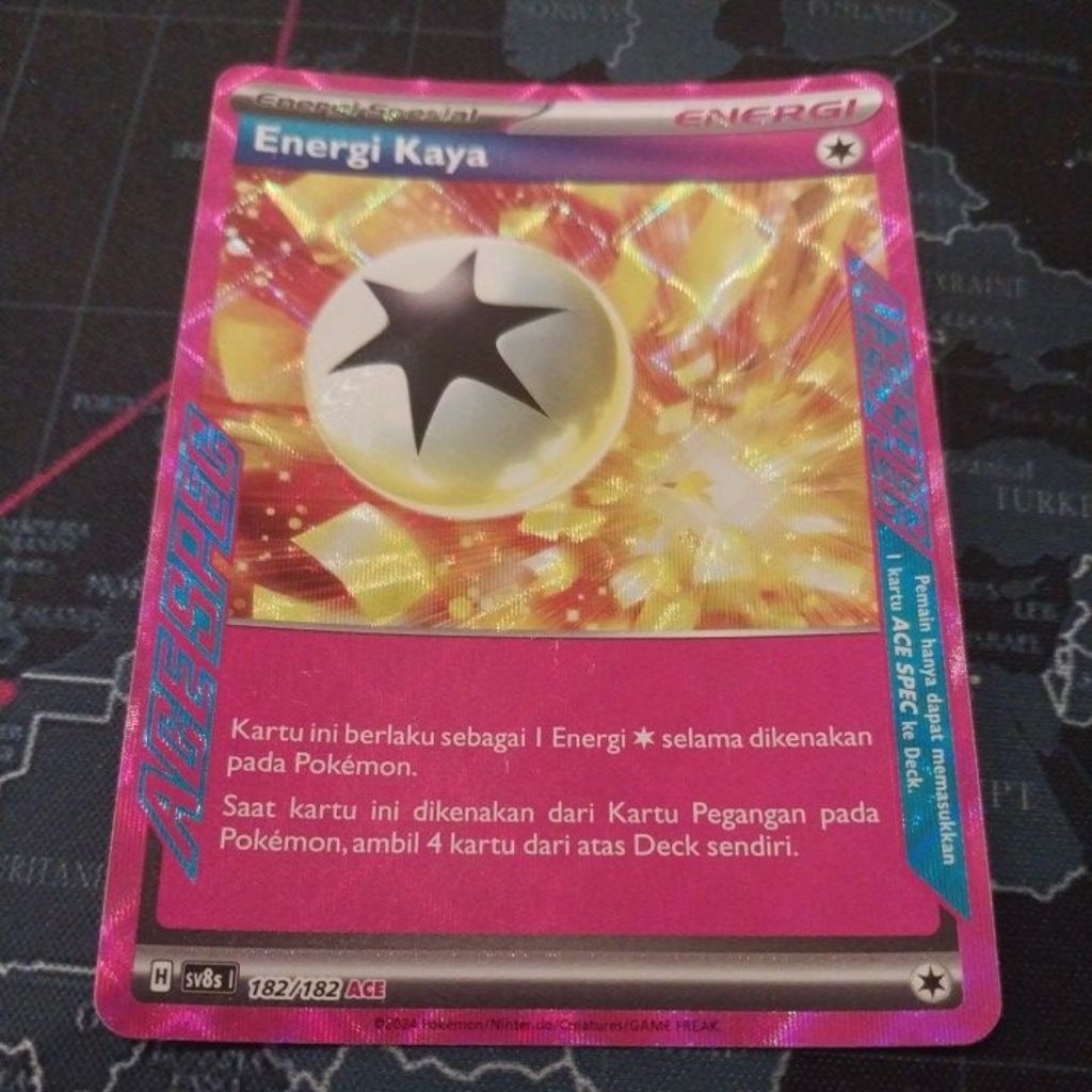 Kartu Pokemon Energi Kaya