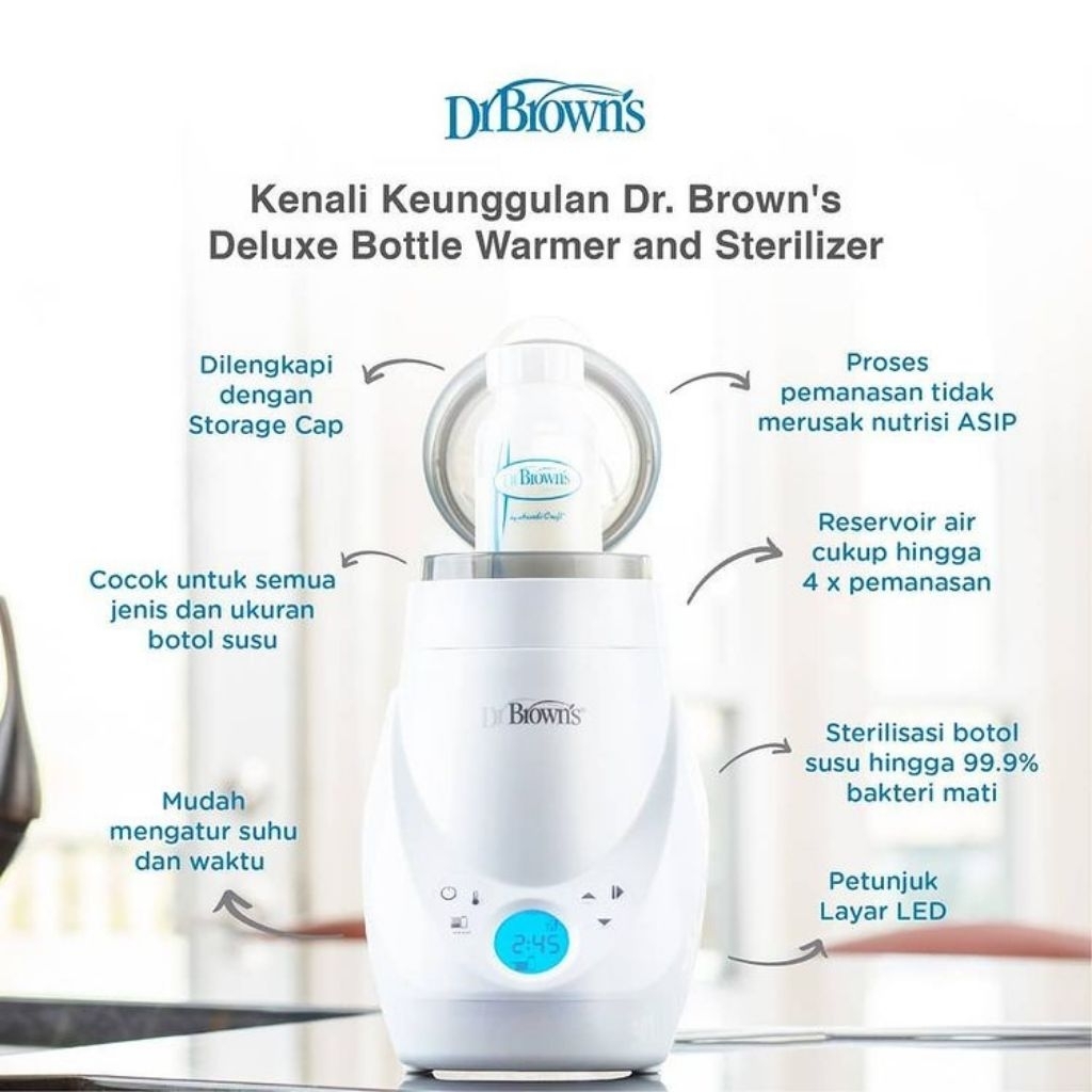 DR BROWN BOTTLE STERIL & FOOD WARMER AC148