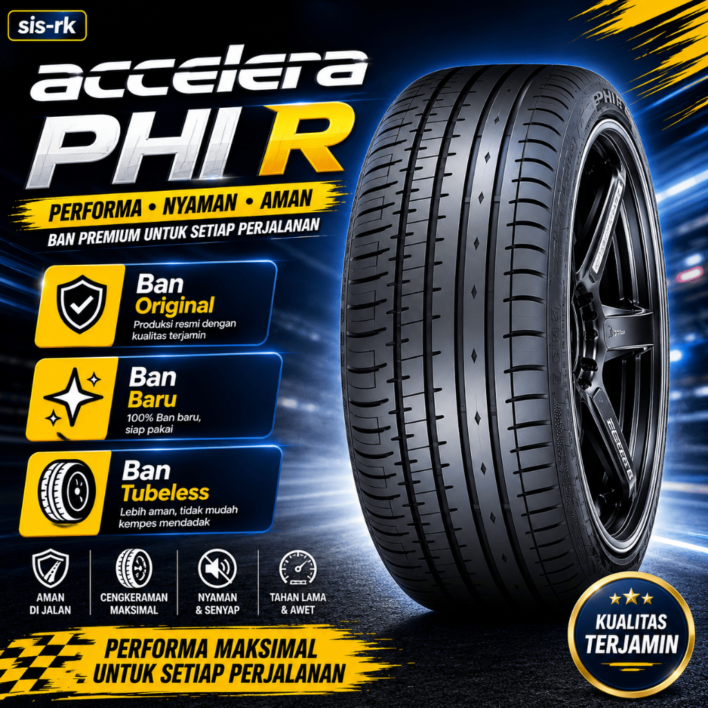 195/45 R16 - Ban Mobil Accelera Phi R 195/45 R16 - Ban Mobil Brio Jazz Mirage