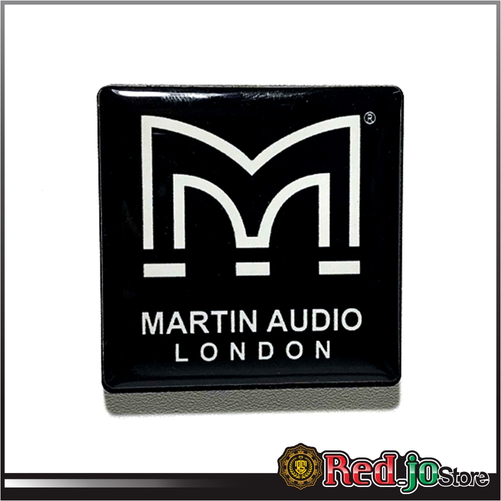 Logo MARTIN Audio Resin | Logo Emblem Merk Audio Professinal