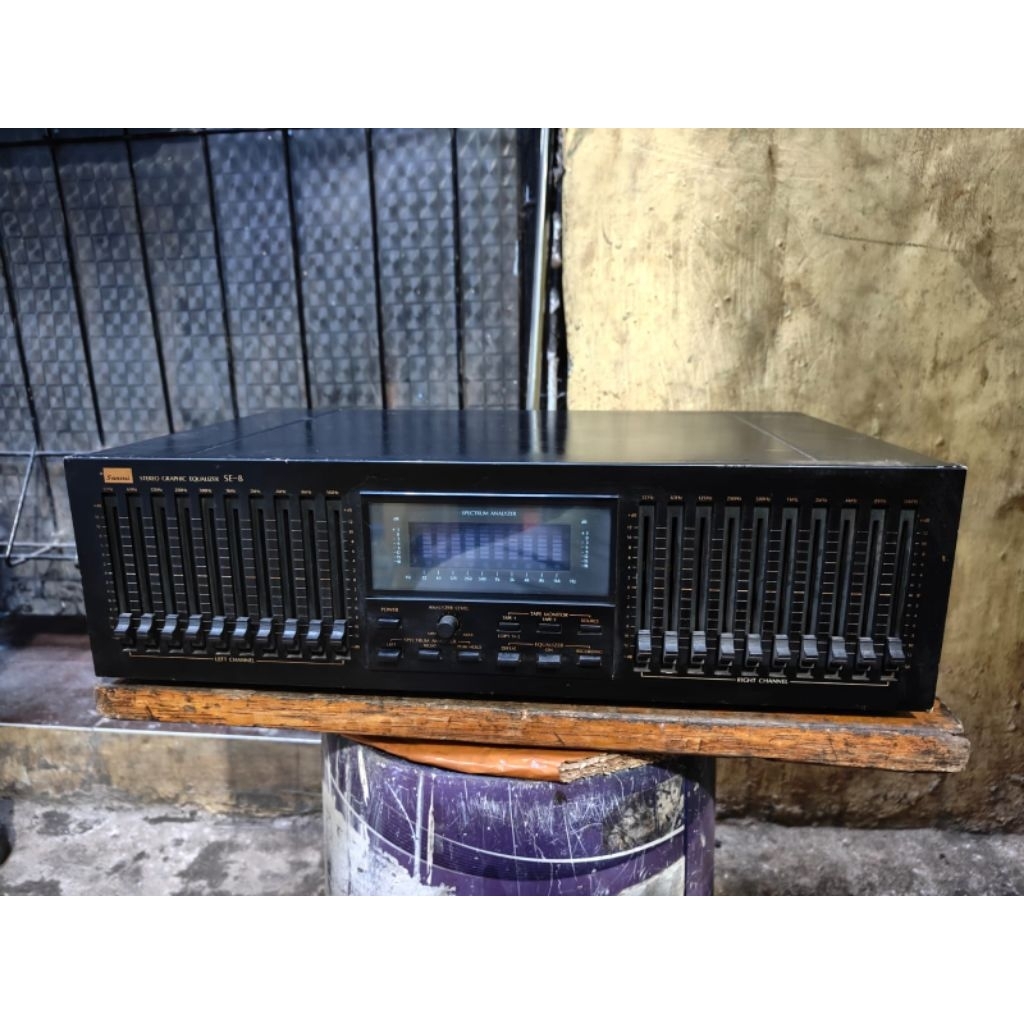 equalizer graphic sansui SE8