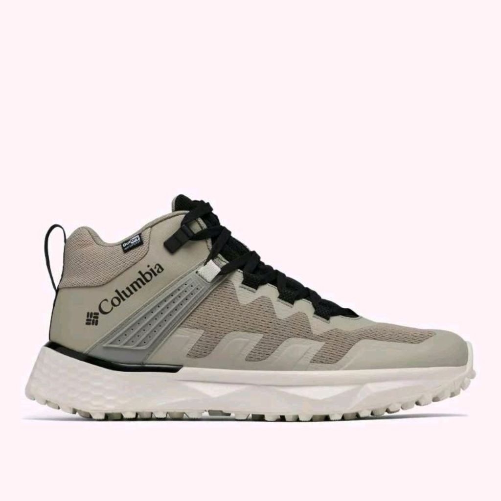 Columbia Men's Facet 75 Mid Outdry Waterproof Hiking Shoes Original Sepatu Gunung Pria - Kettle/Blac