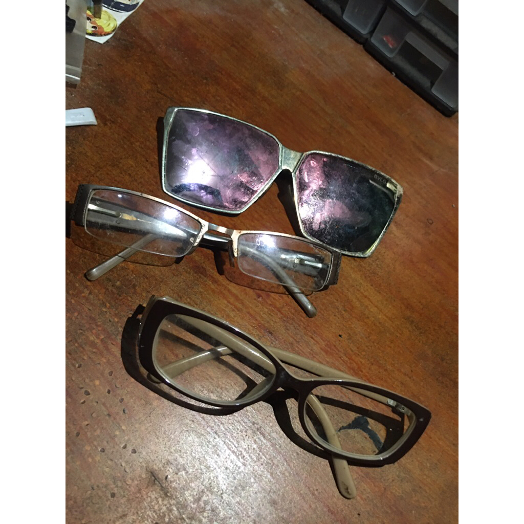 BVLGARI kacamata,frame bvlgari bekas