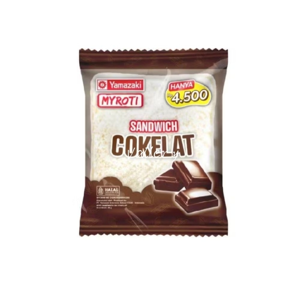 Yamazaki My Roti Sandwich Cokelat 44 gram
