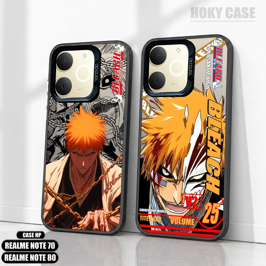 CASE REALME NOTE 70 - REALME NOTE 80 - Motif Bleach - HYBRID IMD PLATE PREMIUM GLOSSY SO COOL - Soft