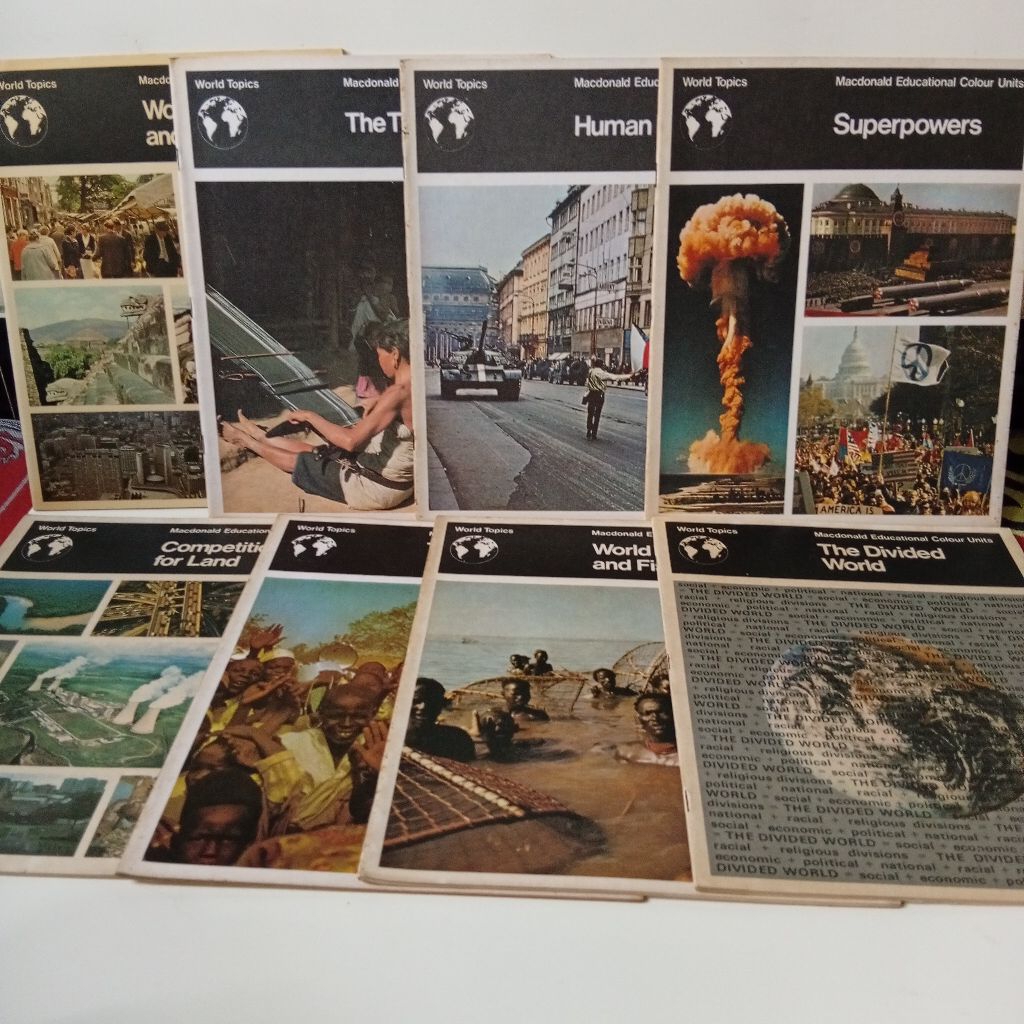 Majalah jadul World Topics tahun 1970 (pilih judul)