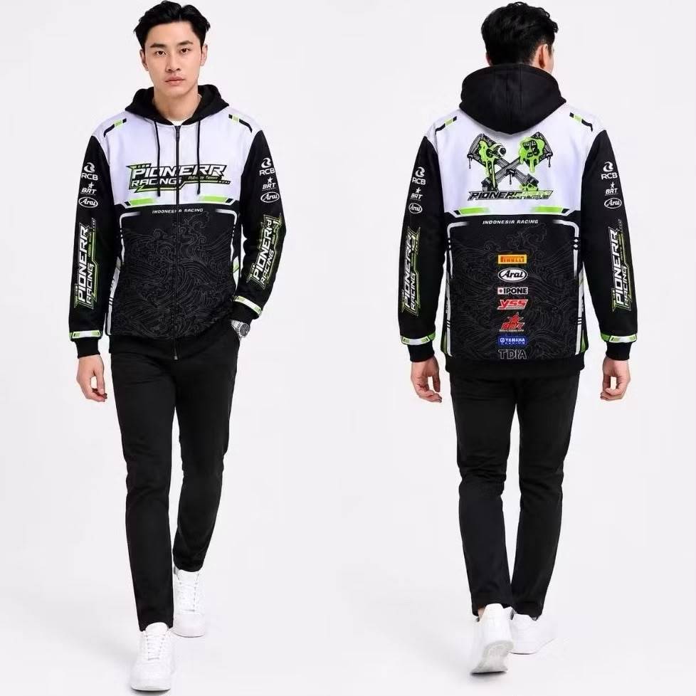 PIONERR RACING - jaket racing - jaket motor - jaket racing sunmoori - jaket racing balap full printi
