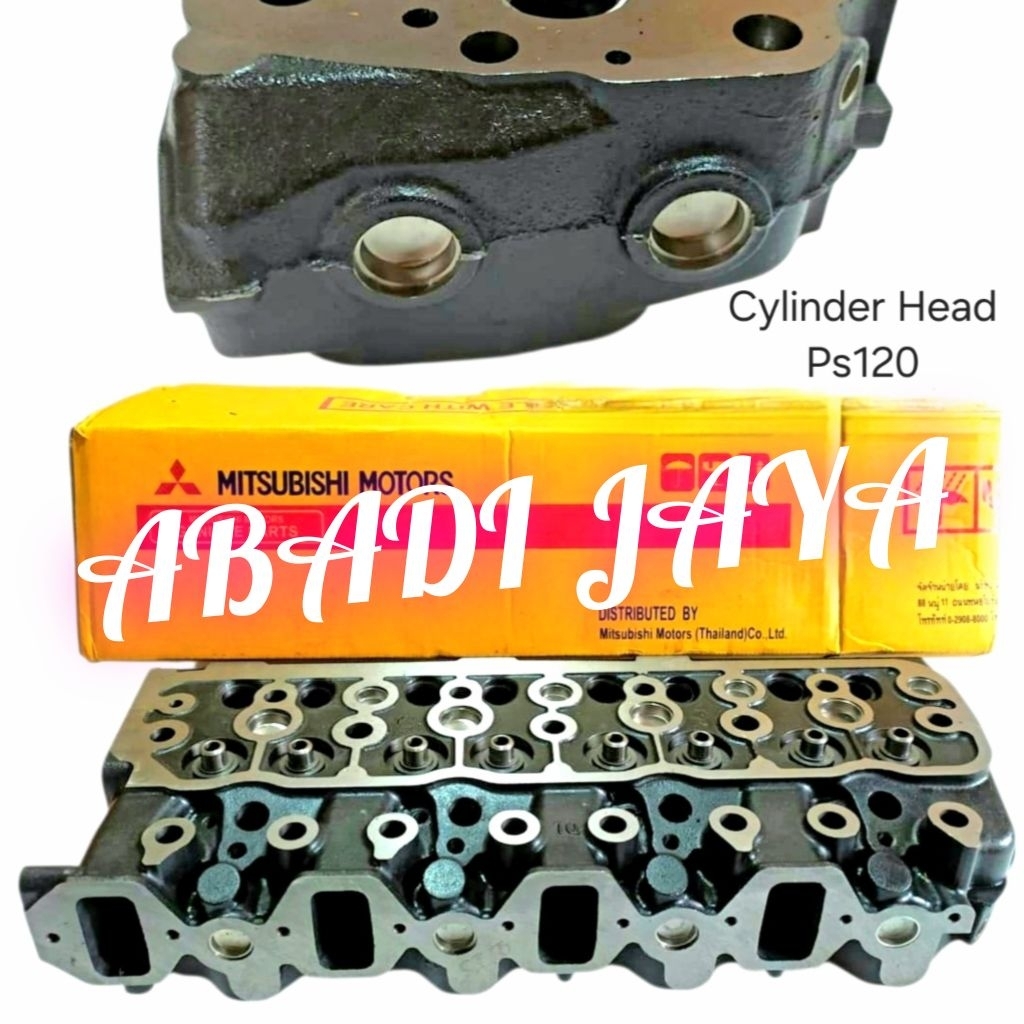 CYLINDER HEAD SILINDER DEKSEL KOP MITSUBISHI COLT DIESEL PS120 PS 120 4D34 ORIGINAL