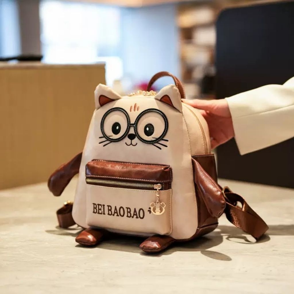 8851 TAS RANSEL MODEL KUCING / TAS RANSEL BEIBAOBAO TERBARU