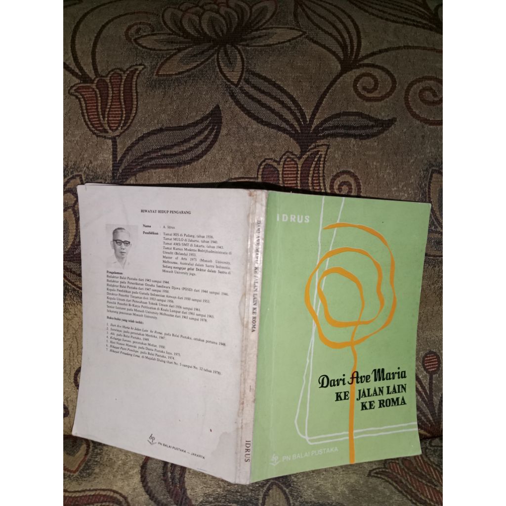 Dari Ave Maria Ke jalan Lain Ke Roma - Idrus