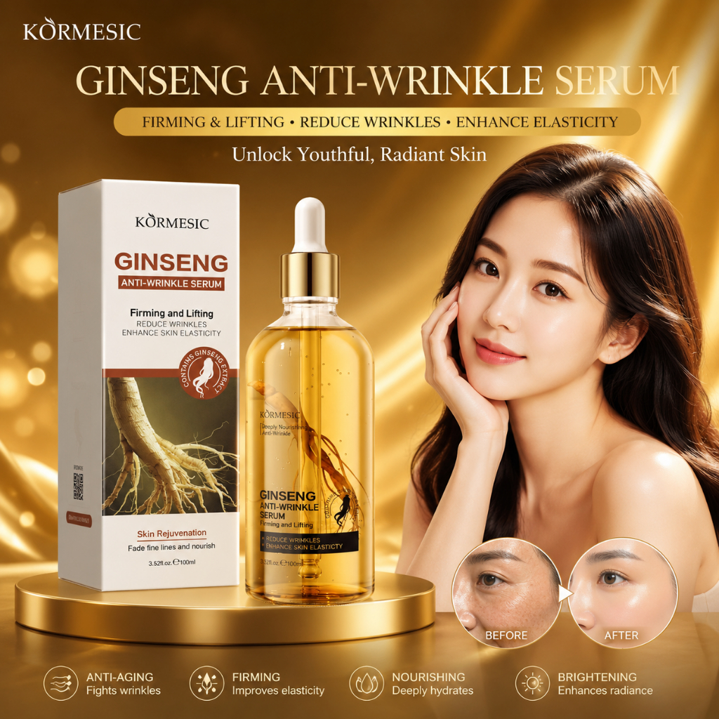 Kormesic Viora Ginseng Serum Wajah Original Brightening Anti Aging Melembapkan Kulit Glowing