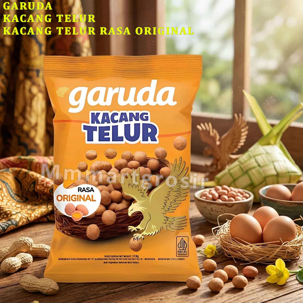 Garuda Kacang / Kacang Telur / Kacang Telur Rasa Original / 110gr