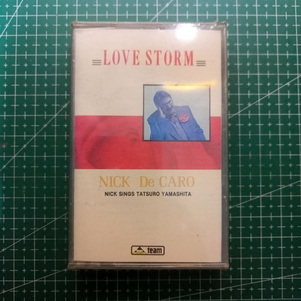Kaset Nick De Caro - Love Storm (Nick Sings Tatsuro Yamashita) (Sealed)