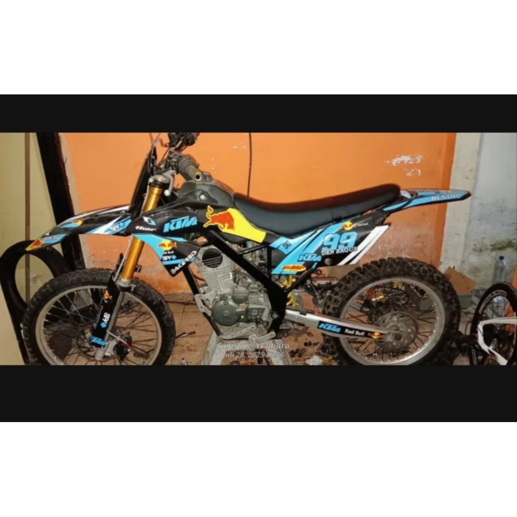 JOK MOTOR TRAIL CRF 150L STANDAR-JOK MOTOR CRF 150L TANPA JAHIT