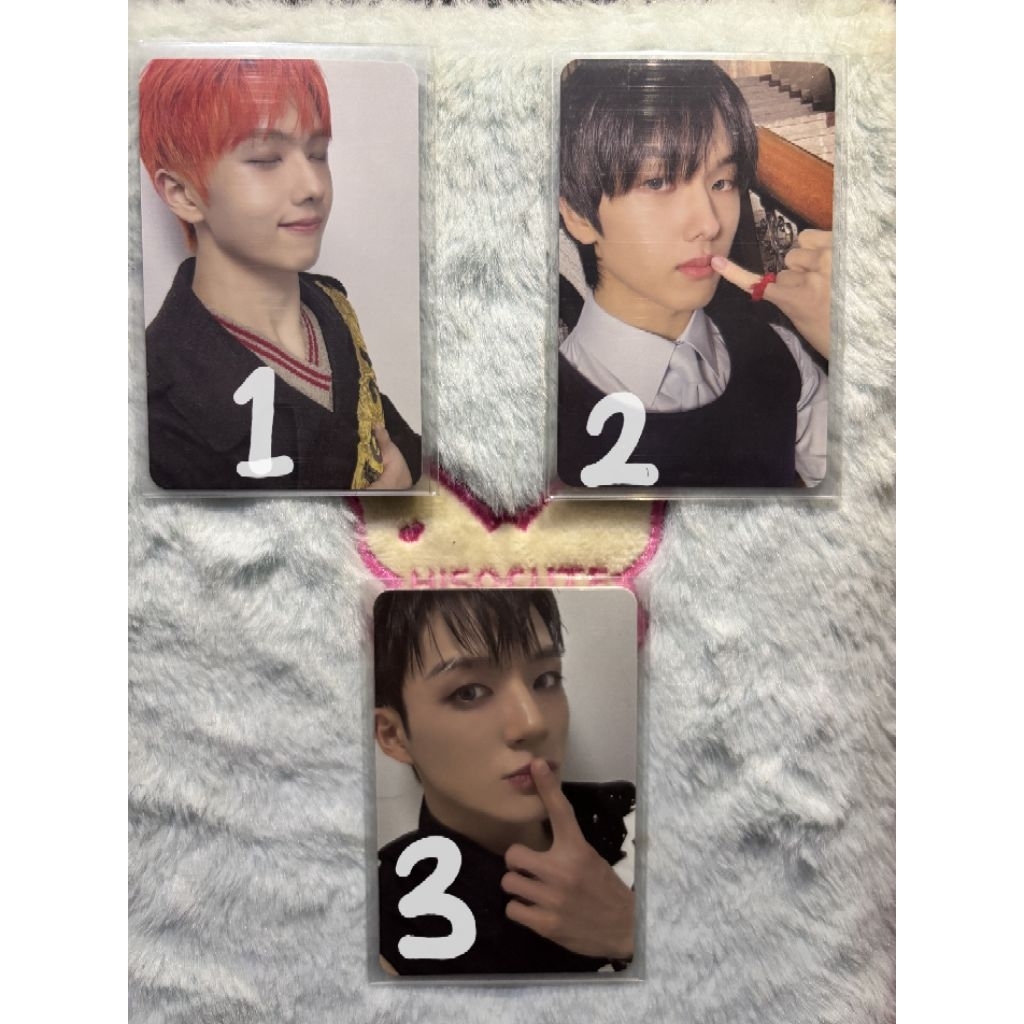 photocard DREAM SCAPE jisung Smoothie Ver. icantfeelanything Ver. dan  jeno SMini Ver.  Official