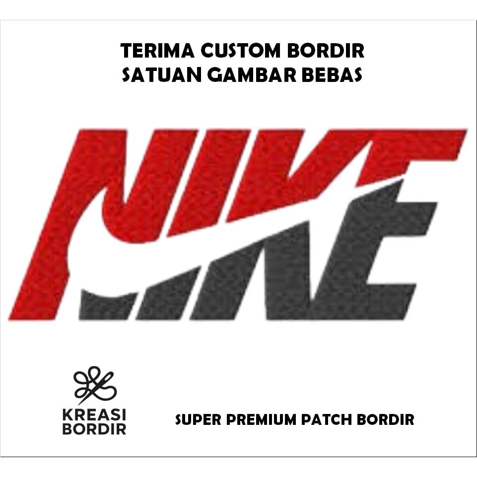 EMBLEM PATCH BORDIR LOGO NIKE - Kreasibordir.id