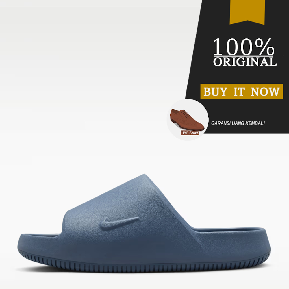 Sandal Slide Pria Original Sandal Nike Calm 2.0 Slides - Diffused Blue Art. Code : IB0183-401