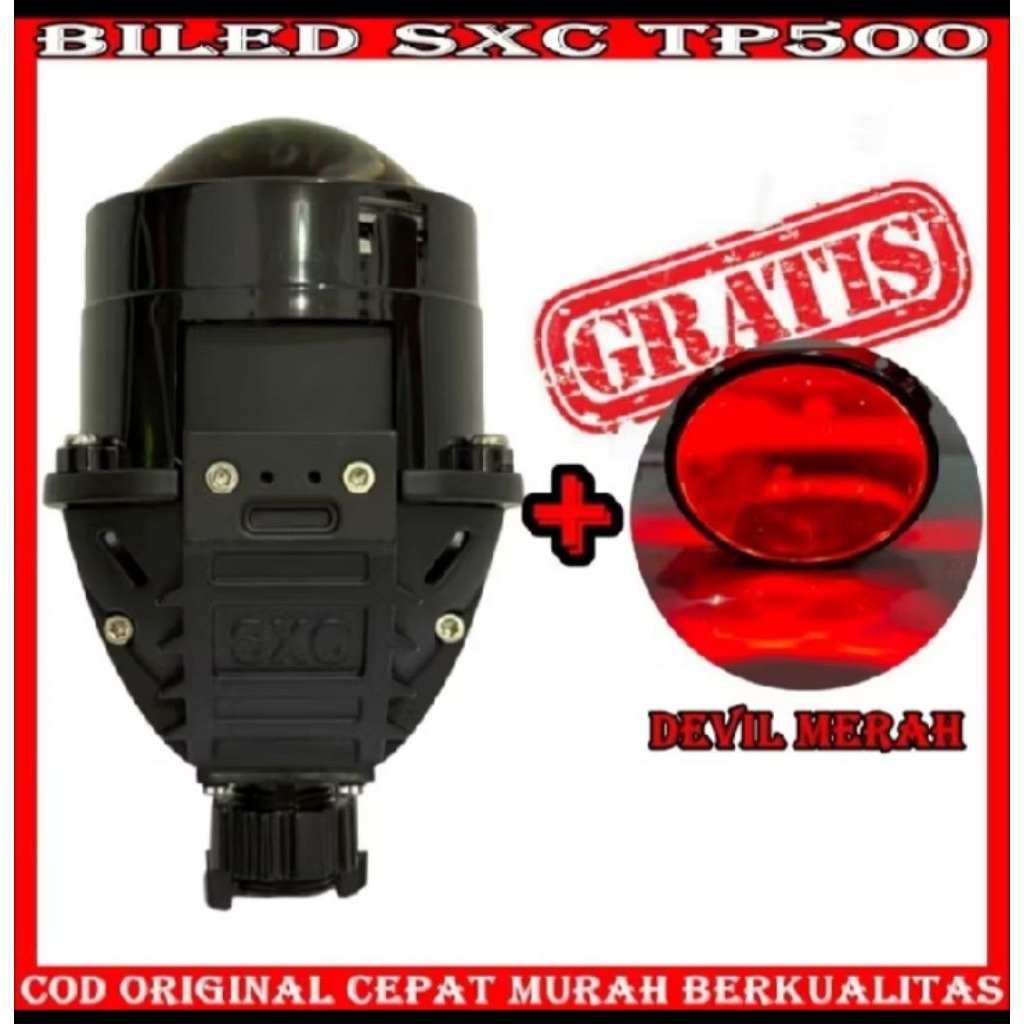 COMBO PAKET HEMAT BILED TP500 WATT BLUELENS ORIGINAL BILED SXC PAKETAN SET