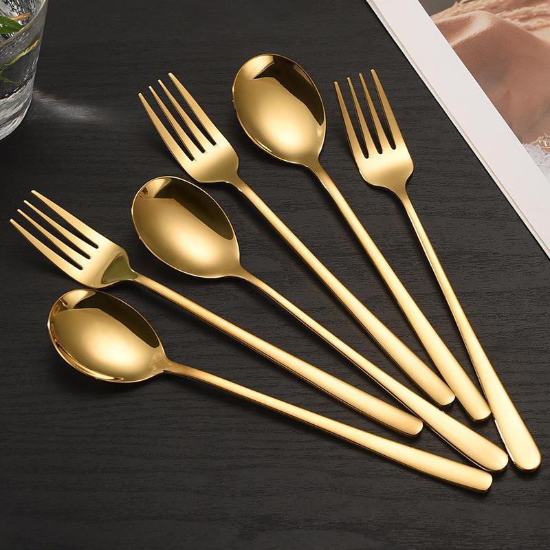 sendok stainless gold mewah sendok korea