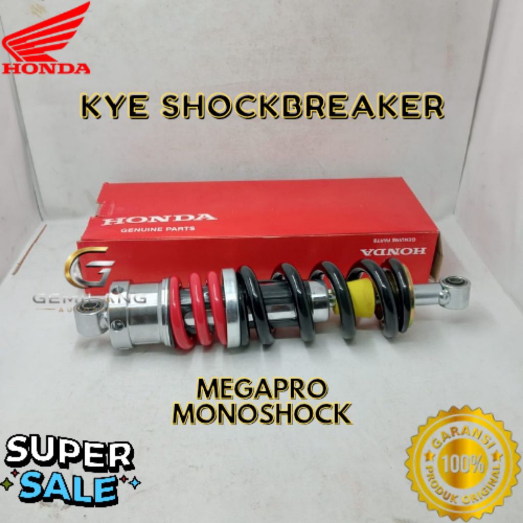 SHOCKBREAKER KODE KYE, SHOCKBREAKER MEGAPRO MONOSHOCK