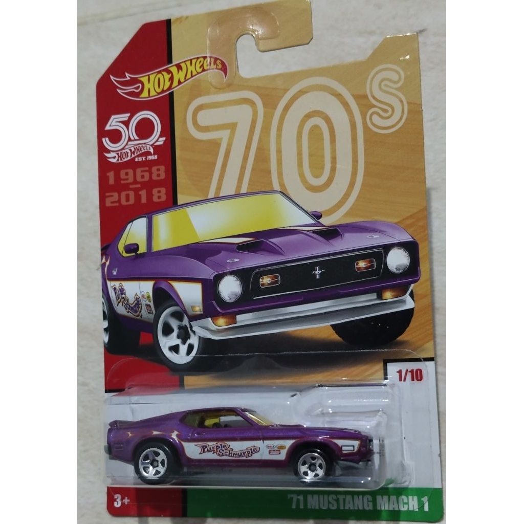 Hot Wheels 71 Mustang Mach 1