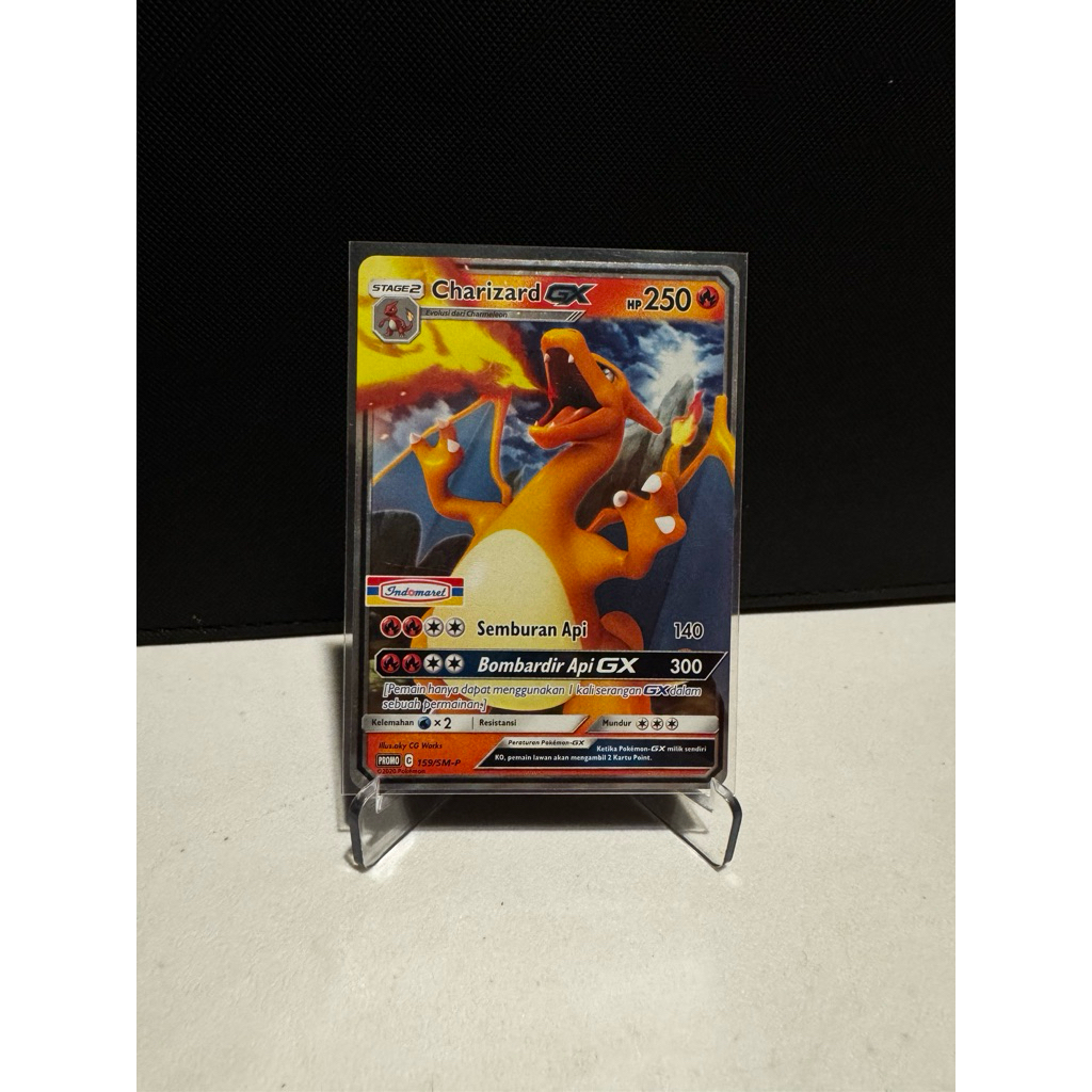 CHARIZARD GX PROMO indomaret 159/sm-p POKEMON TCG INDONESIA