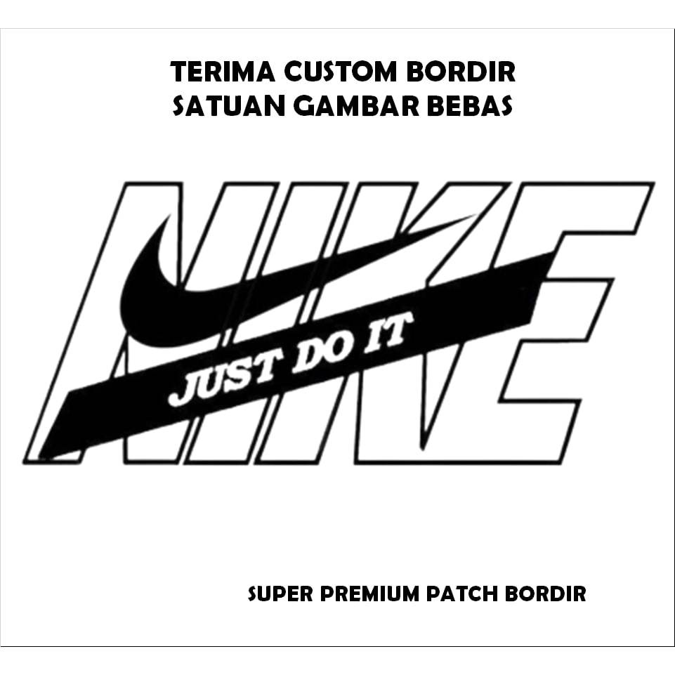 011 EMBLEM PATCH BORDIR LOGO NIKE - CUSTOM BORDIR SUMEDANG