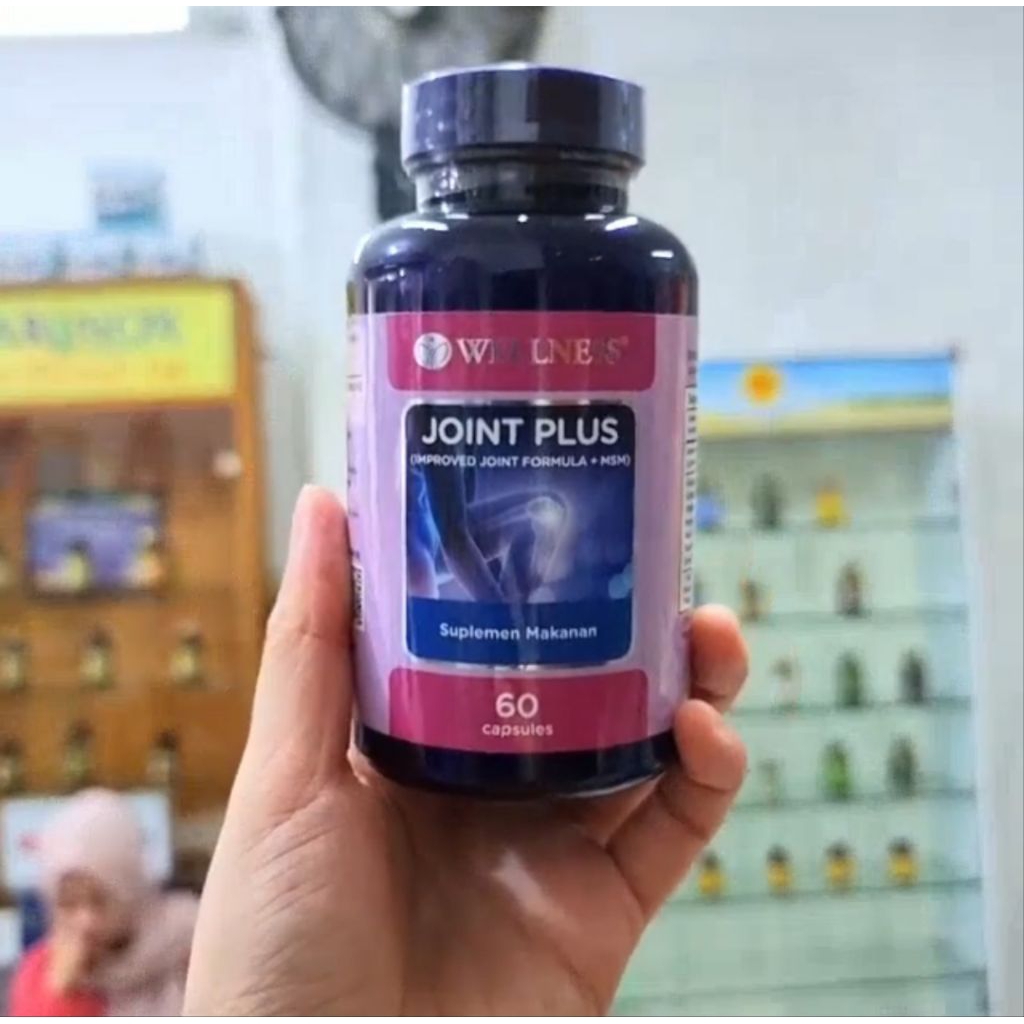 Wellness Joint Plus Improved Joint Formula 60 Capsules Original By Lemoine - Suplemen Kesehatan Pers