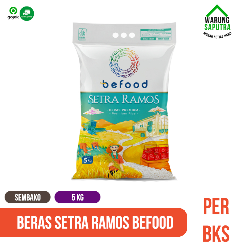 Beras Befood / Beras Setra Ramos Premium Befood 5 kg