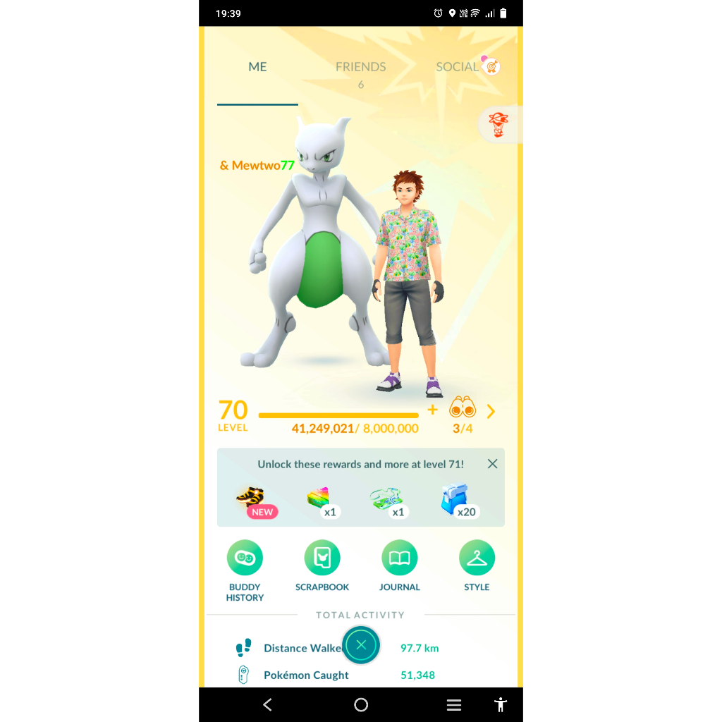 Paket Pokemon Go Siap Pakai (Akun level 70) murah Shiny Mega Rayquaza, Shiny Mewtwo, Hundo Kyurem, H