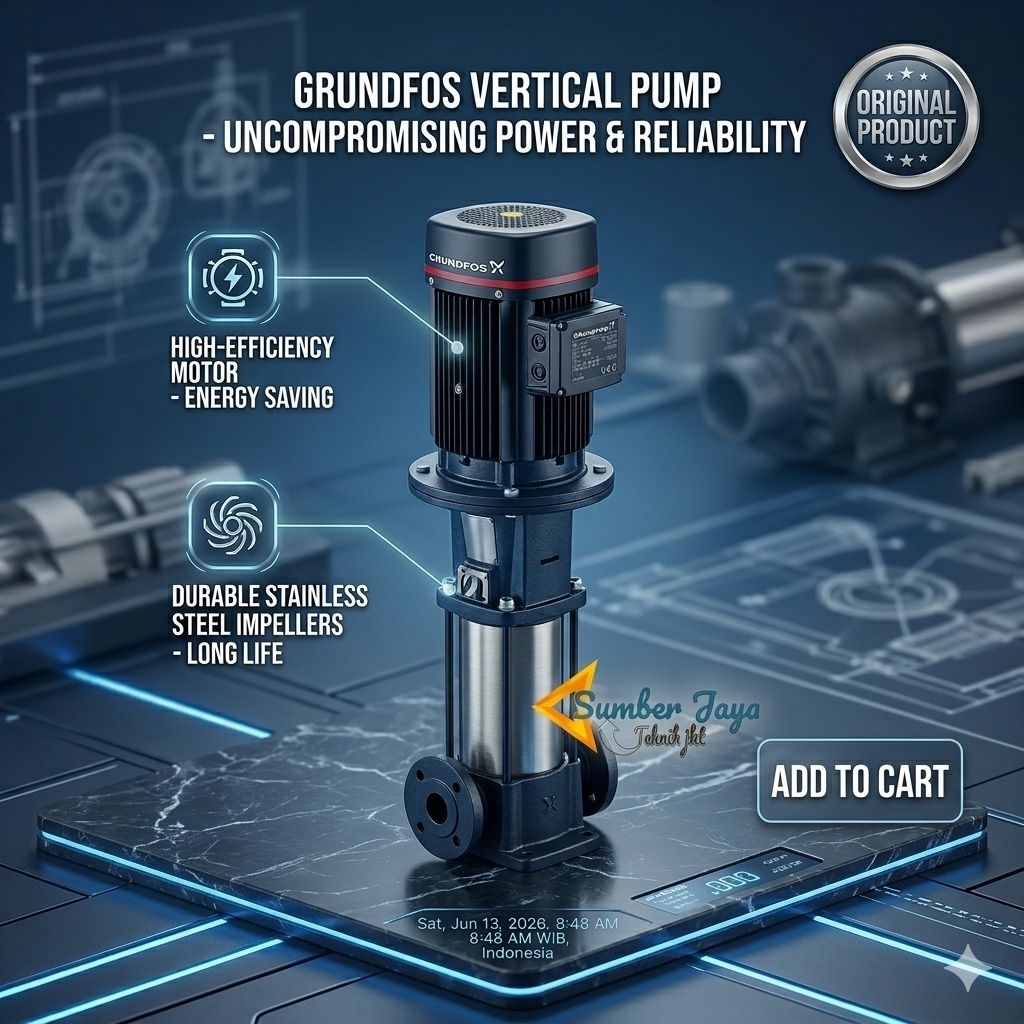Jockey Pump Hydrant Grundfos CR 10-12 4Kw Vertical Multistage Transfer Pump