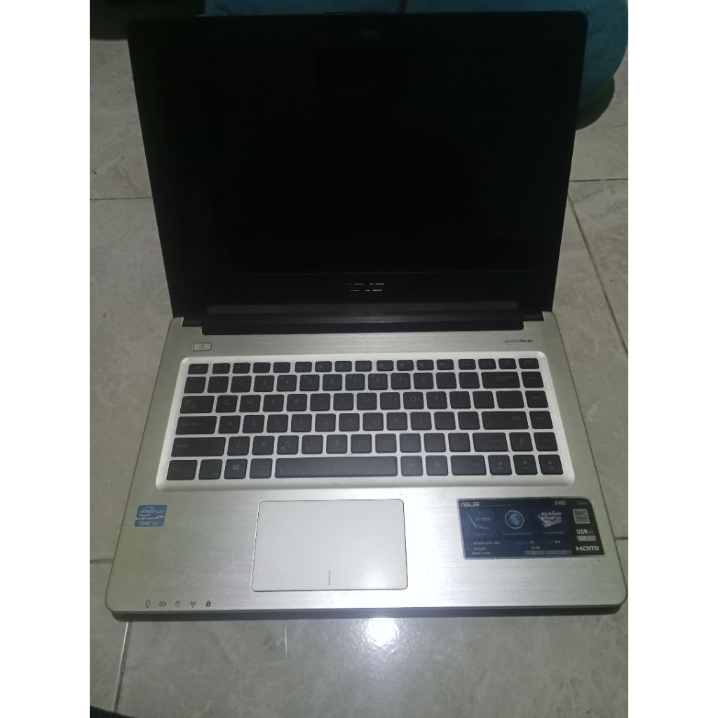 notebook rusak/mati Asus 14"