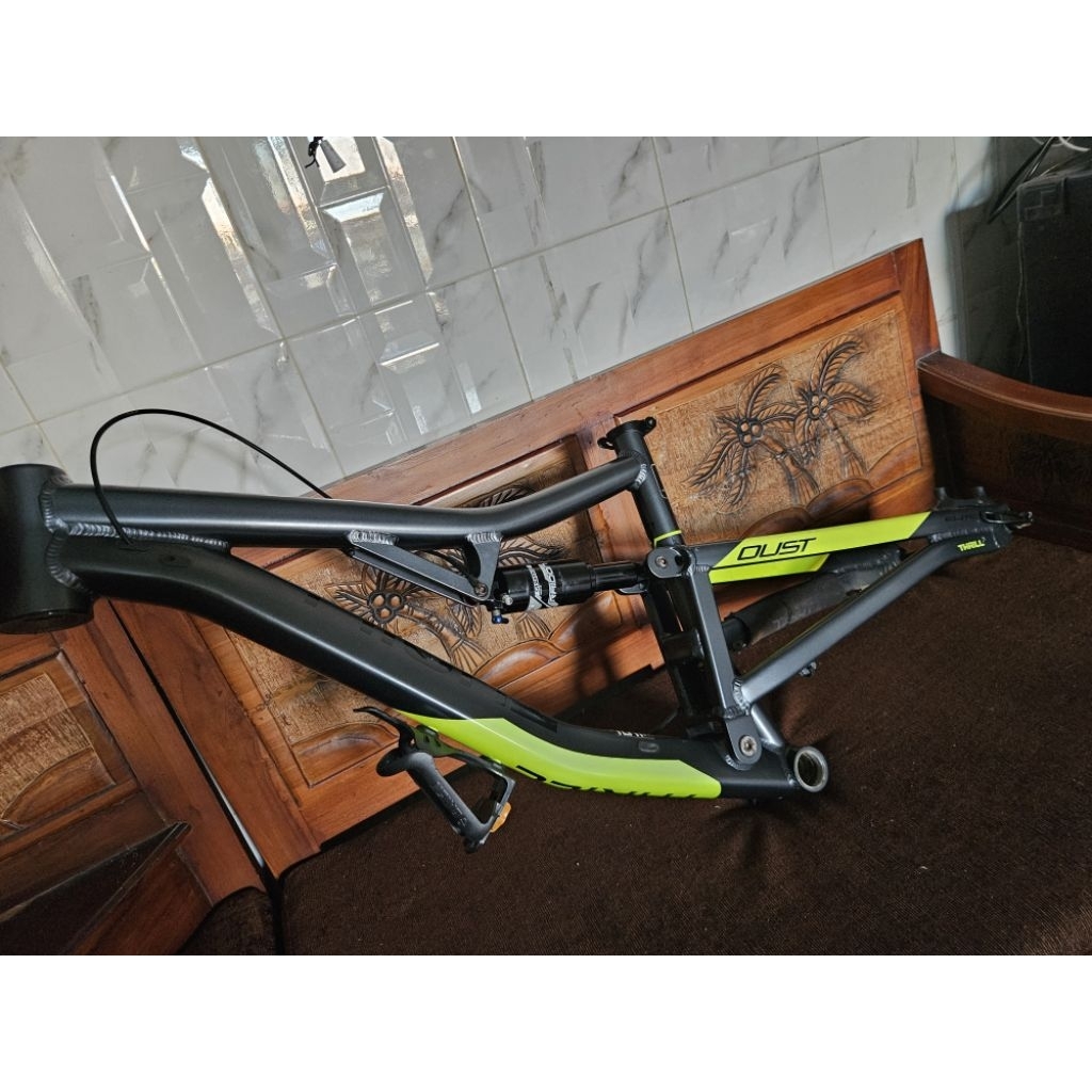Frame sepeda Thrill Oust Elite T140 / MTB / Fullsus / Sepeda Gunung