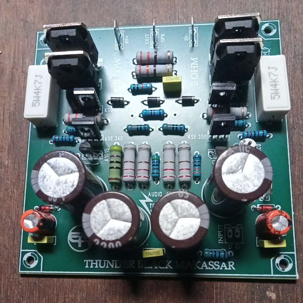 Driver Tbm Sub low | Flat Power Ampli