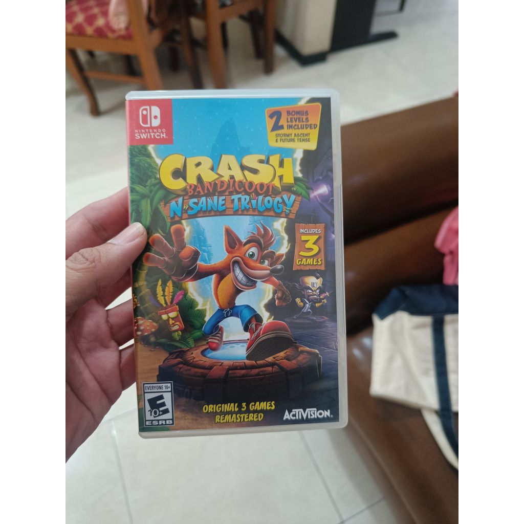 Crash bandicoot nsane trilogy Nintendo switch