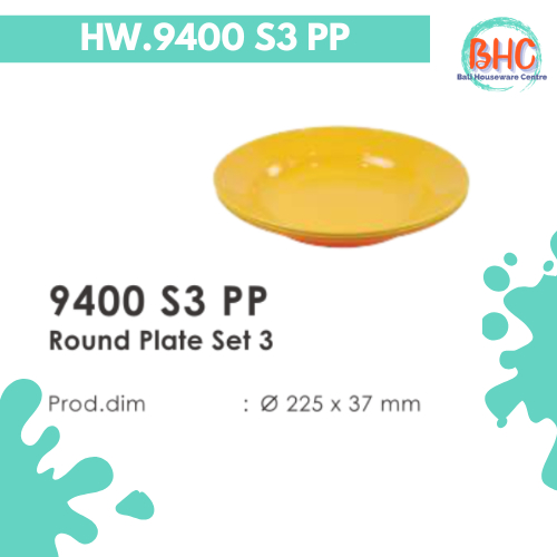 PIRING PLASTIK SET 3