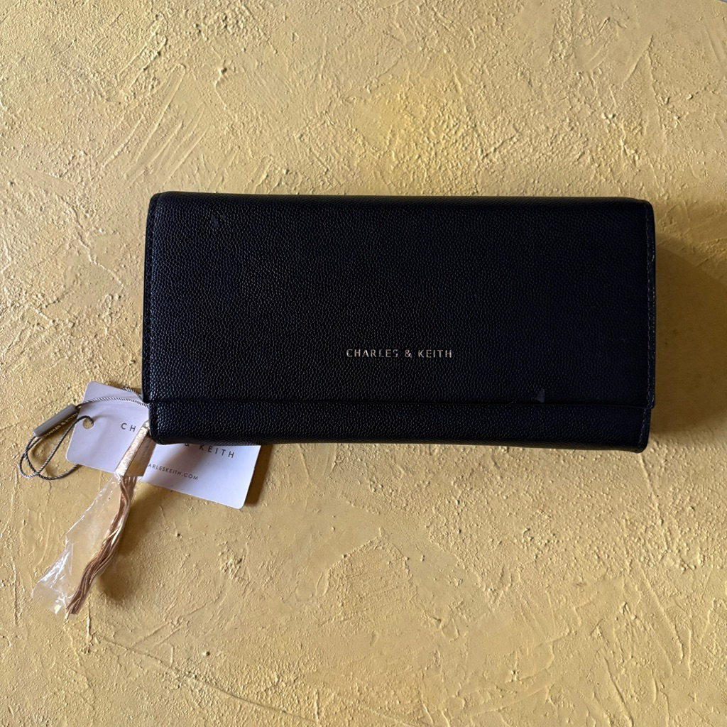 DEFECT SALE Dompet Panjang Wanita Ck Cnk Zip Wallet