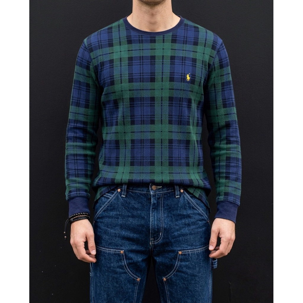 KNIT VINTAGE BY POLO RL WITH GREEN COLOR